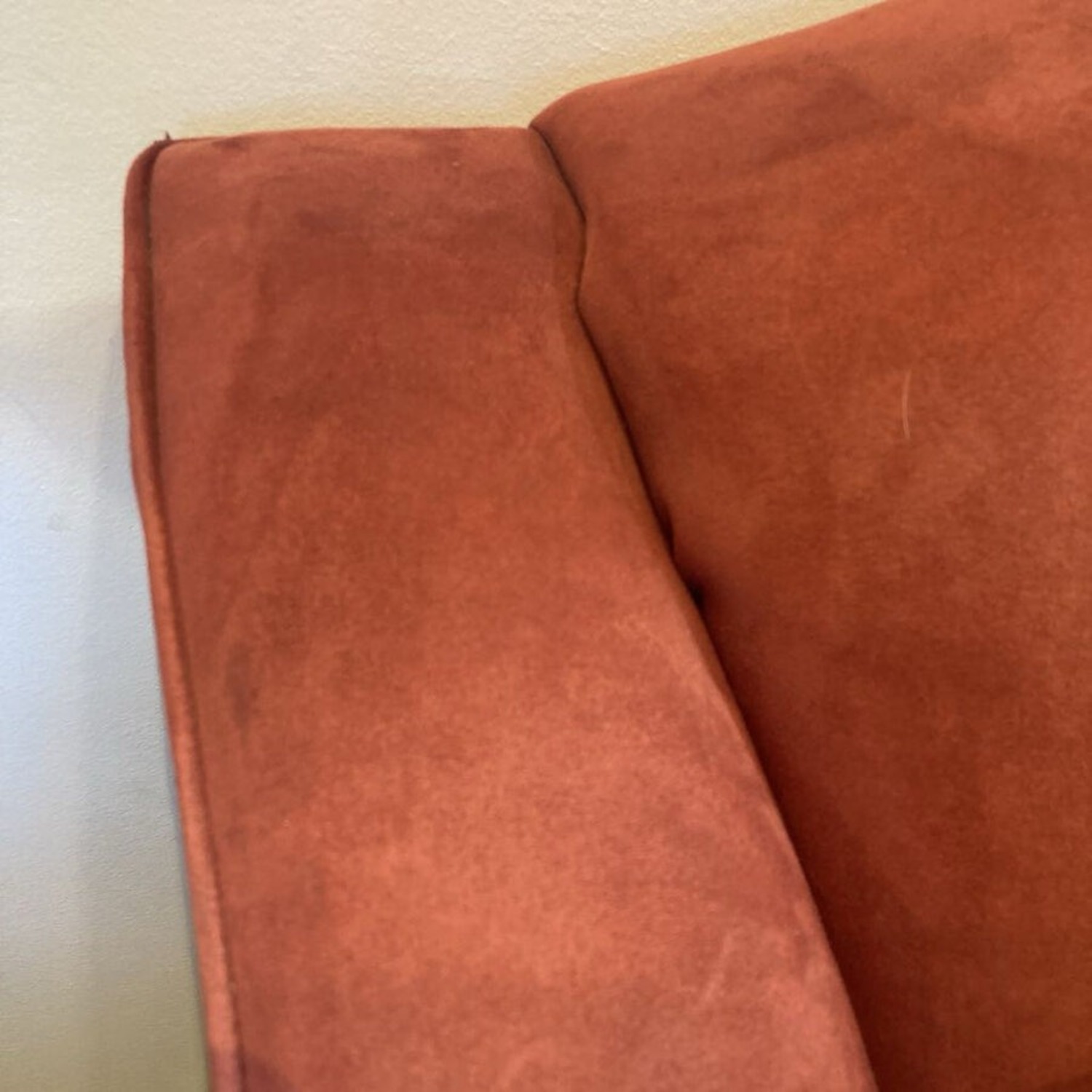 Bauhaus Double Arched Back Mircofiber Sofa - image-8