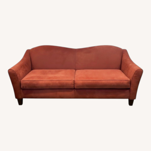 Used Bauhaus Double Arched Back Mircofiber Sofa for sale on AptDeco