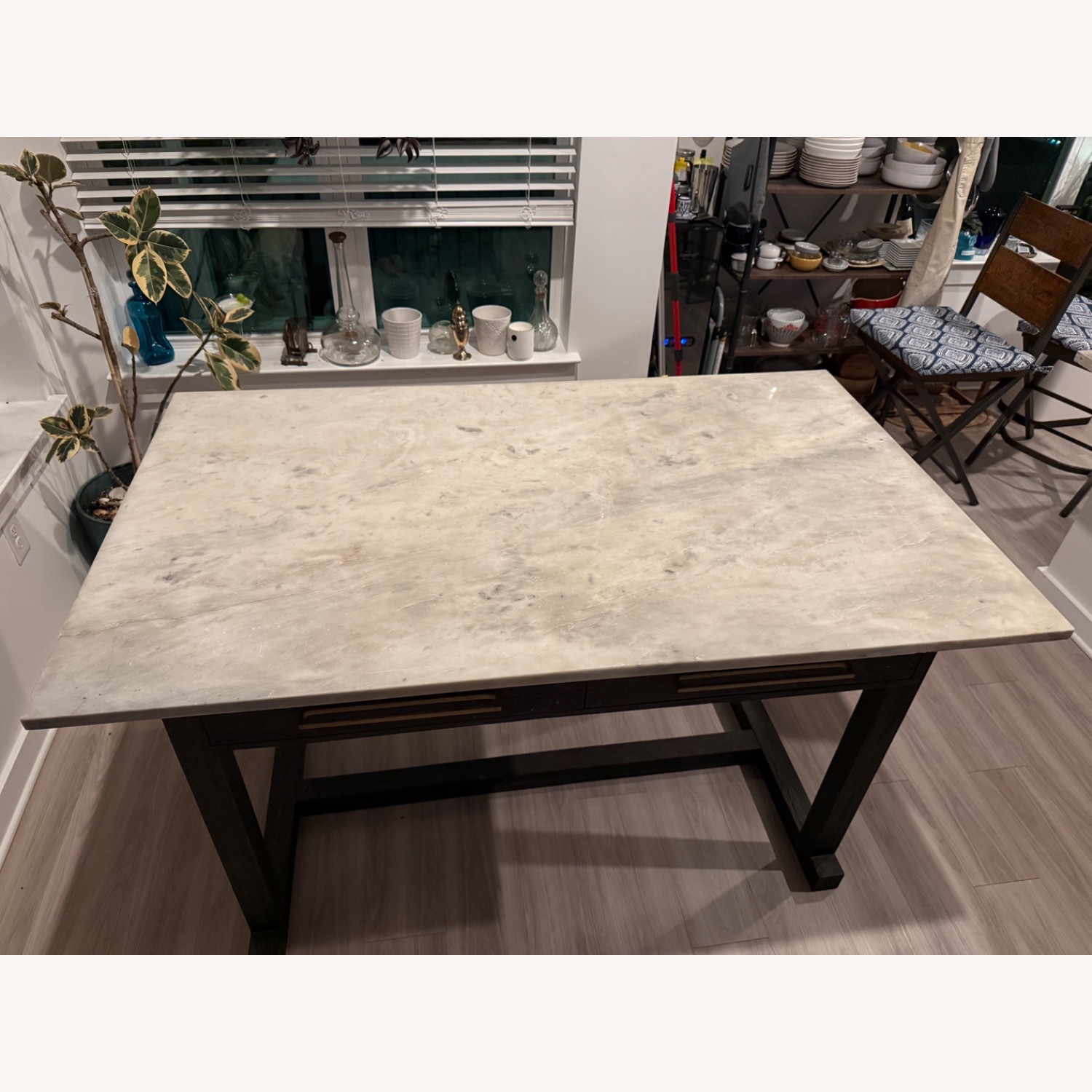 West Elm Richell 4-Drawer Bar Table (60") - image-5