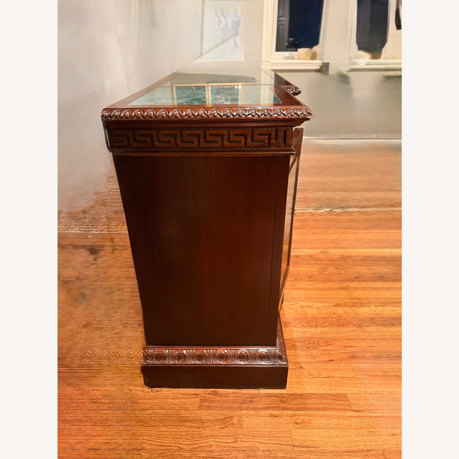 Hekman Reserve Burl Wood & Marble Top Buffet - image-4