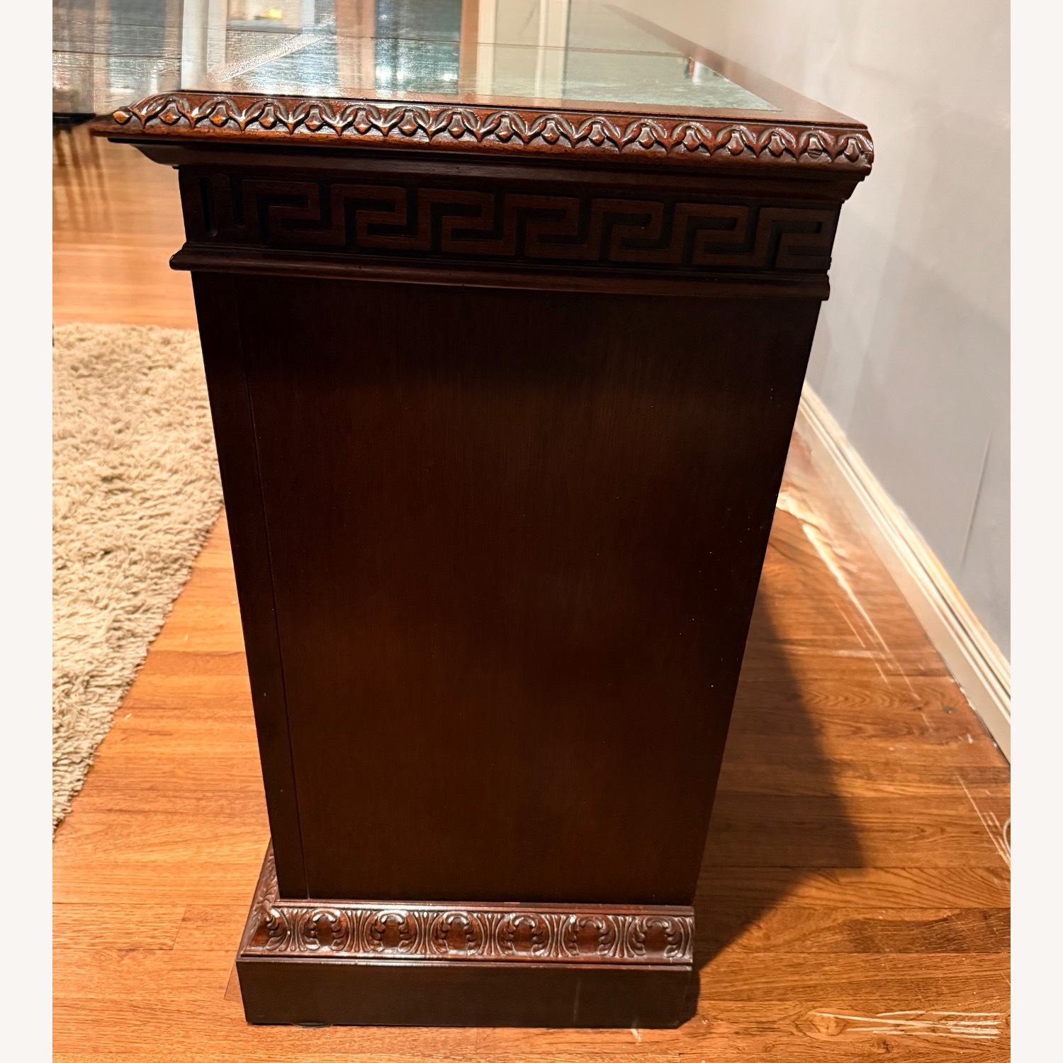 Hekman Reserve Burl Wood & Marble Top Buffet - image-5