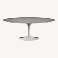 Knoll Saarinen White Dining Table