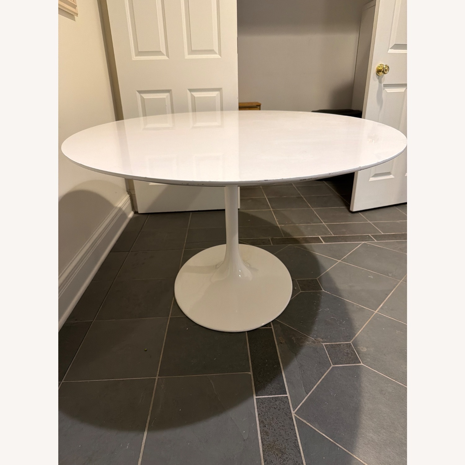 Knoll Saarinen White Dining Table - image-3