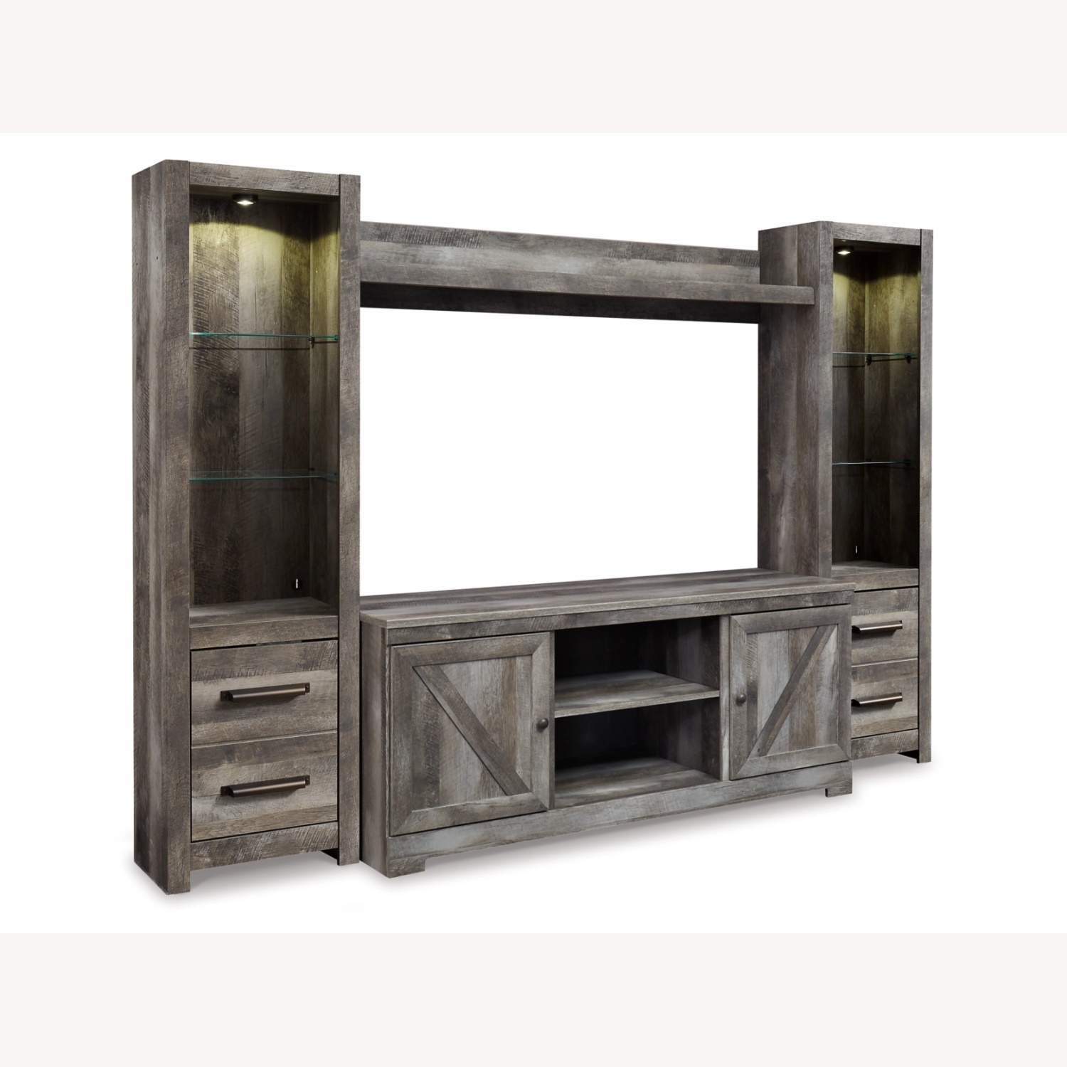 Wynnlow 4-Piece Entertainment Center with TV Stand - image-5