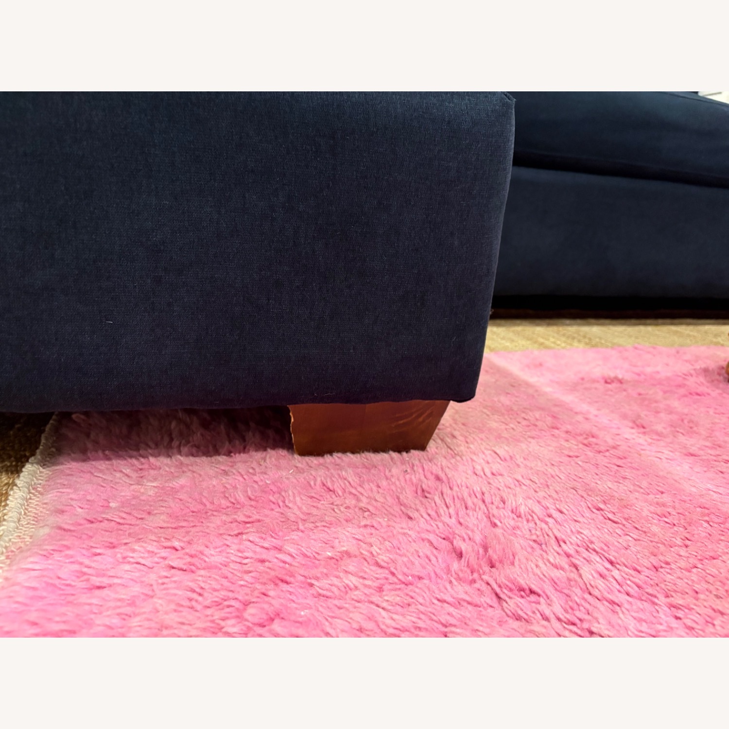 Jennifer Convertibles Blue 2 Piece Sectional - image-4