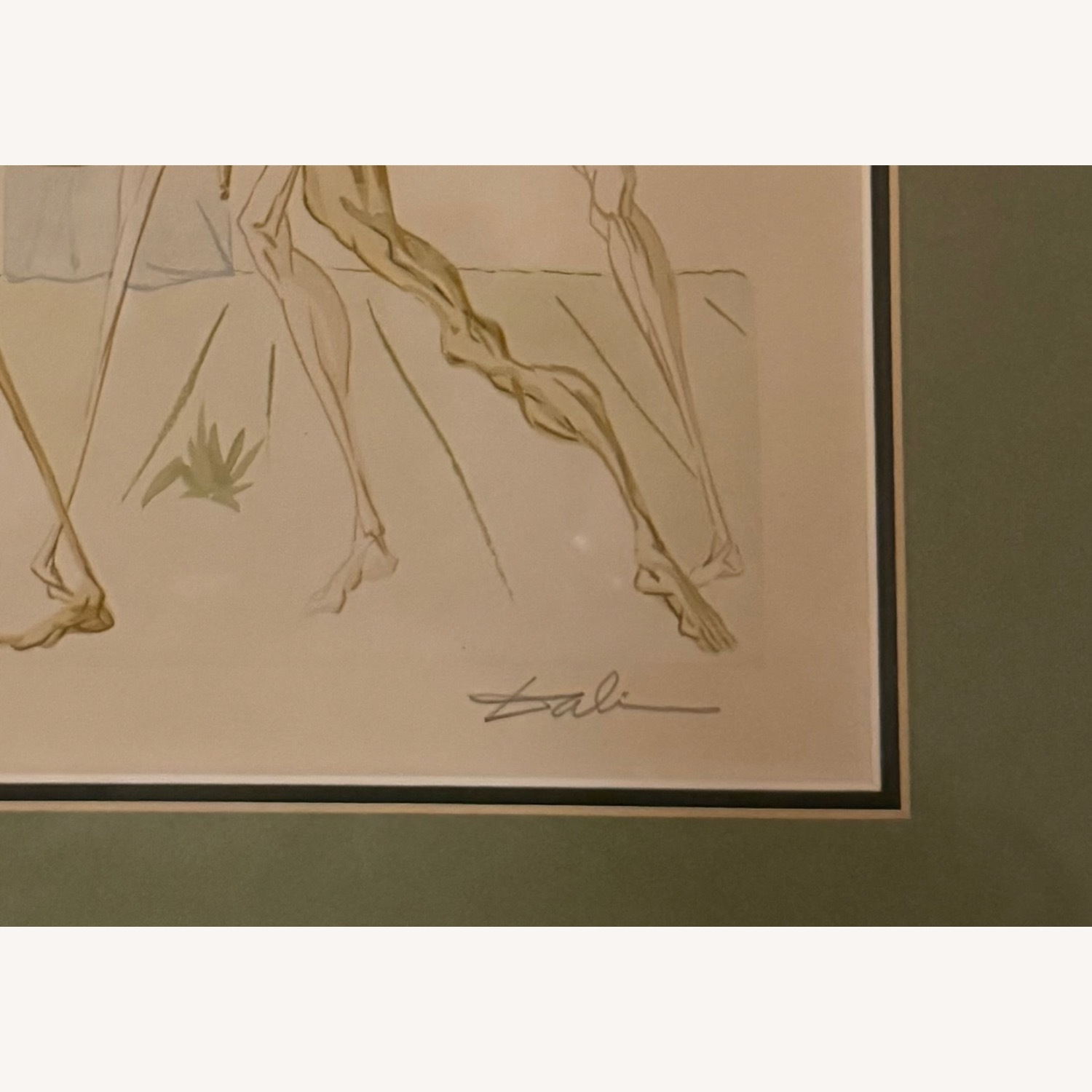 Salvador Dali Inhabitants of Prado Signed Litho - image-2