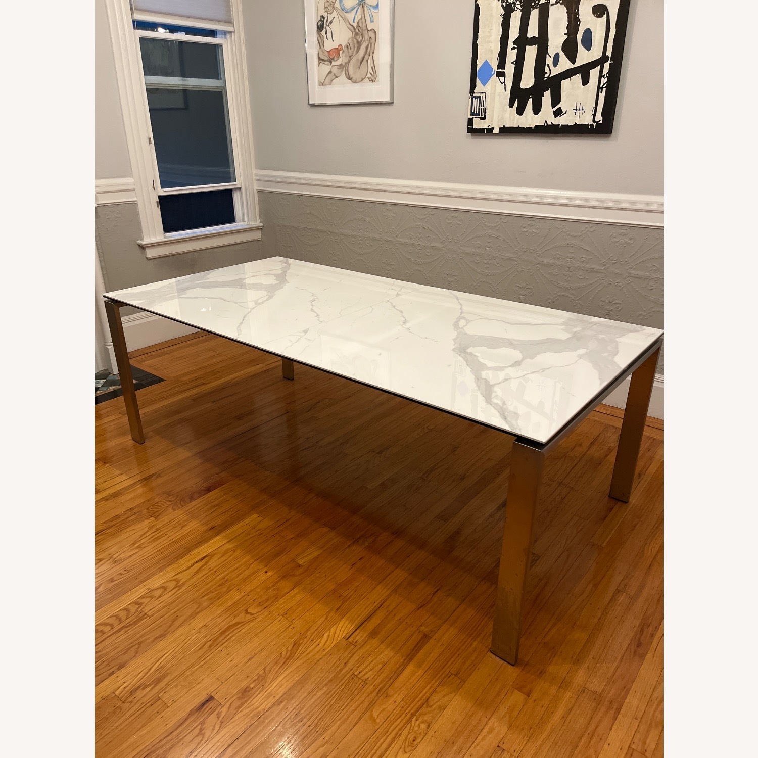 Room & Board Rand White Ceramic Dining Table - image-2