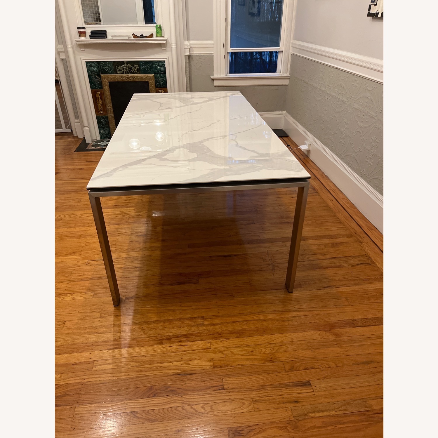 Room & Board Rand White Ceramic Dining Table - image-3