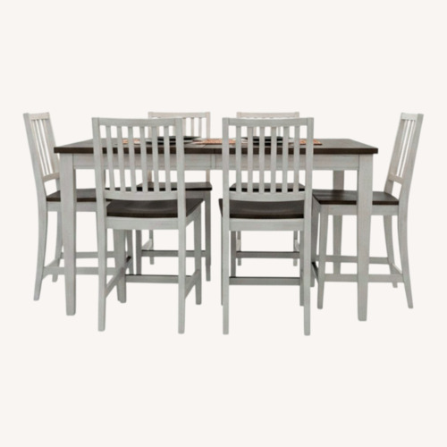 Used Jordan's Furniture Dark Gray Dining Sets for sale on AptDeco