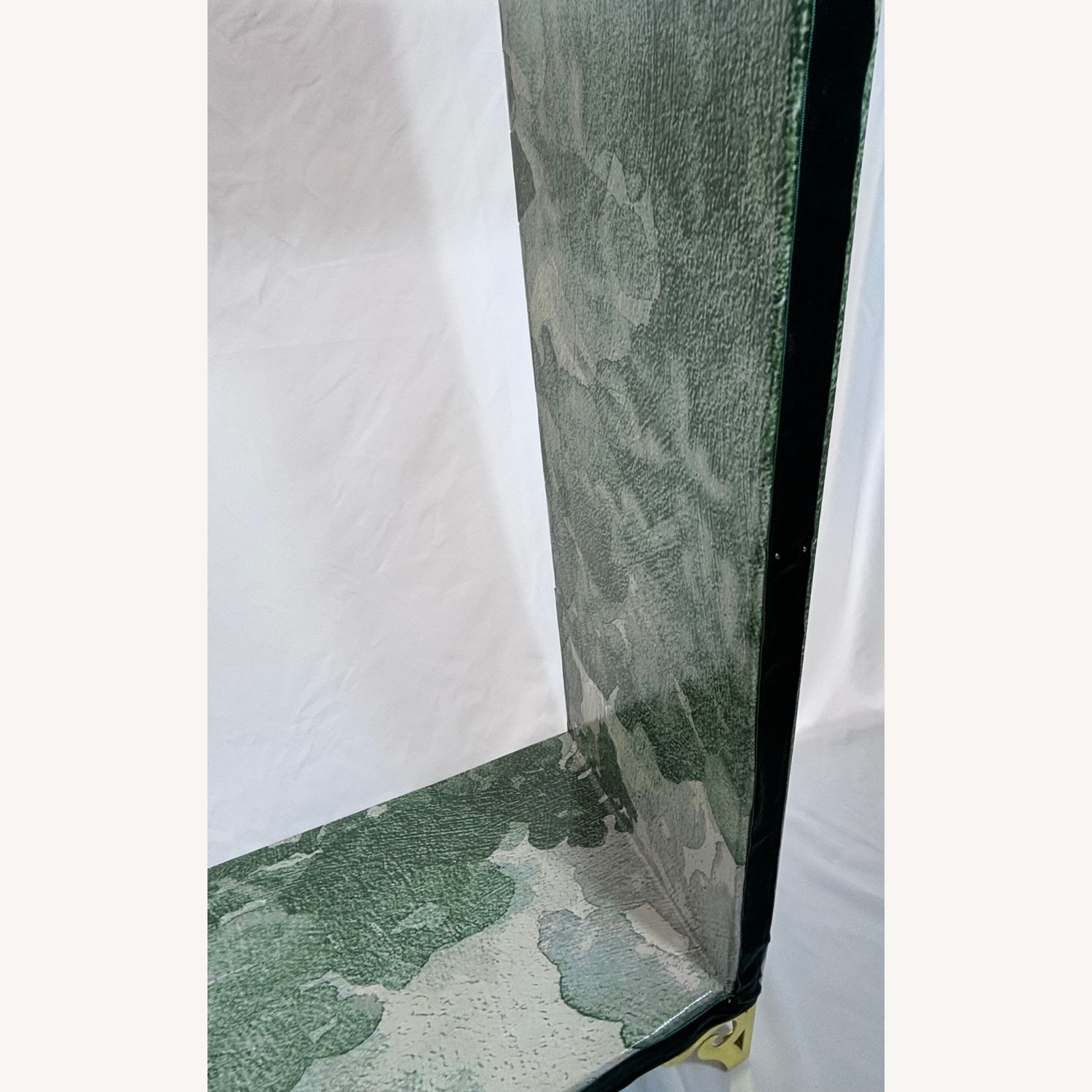 Green Baroque Woodlands & Birds Scene Table - image-10