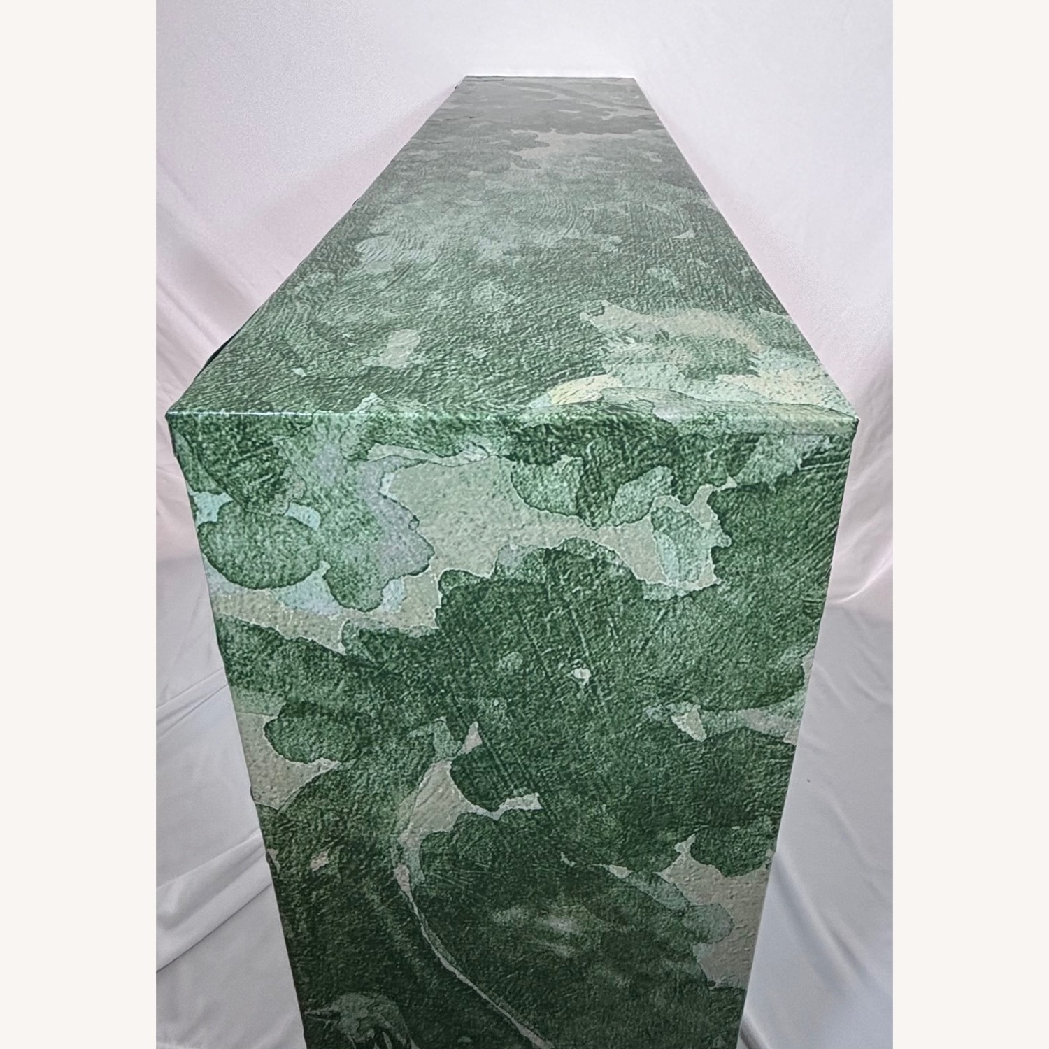 Green Baroque Woodlands & Birds Scene Table - image-11