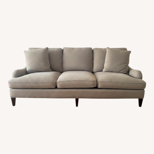 Used Lee Industries Dark Gray Cotton 3+ Seater Sofa for sale on AptDeco