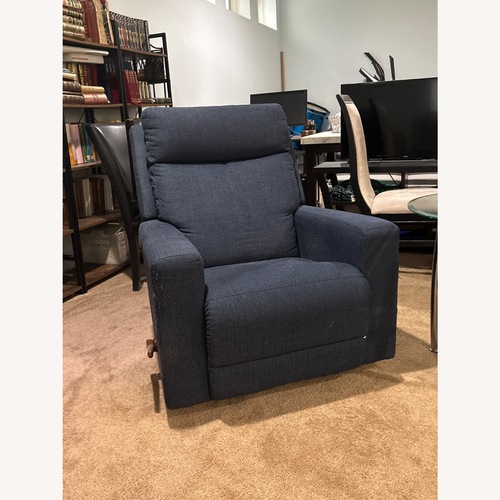Used Blue Recliner for sale on AptDeco