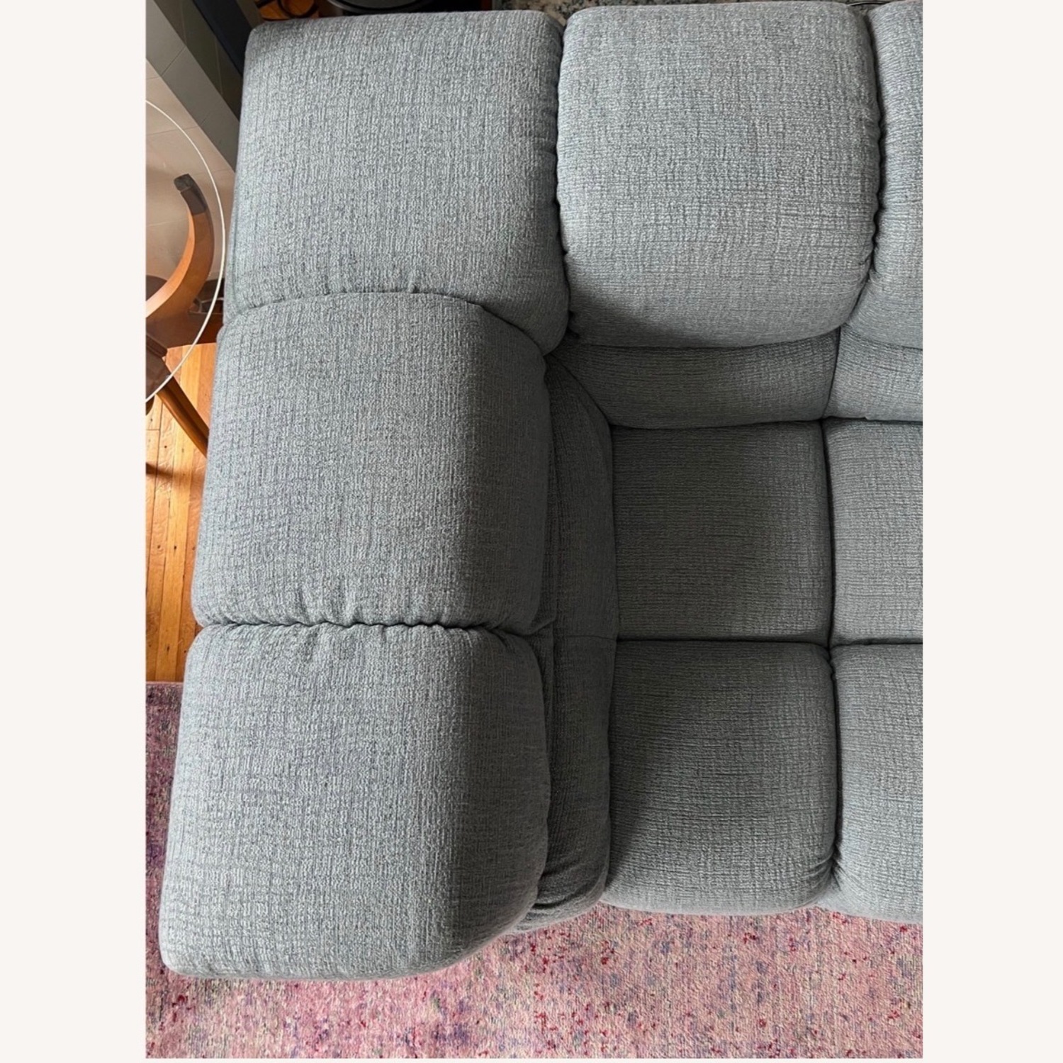 B&B Italia Blue Fabric 2 Piece Sectional - image-3