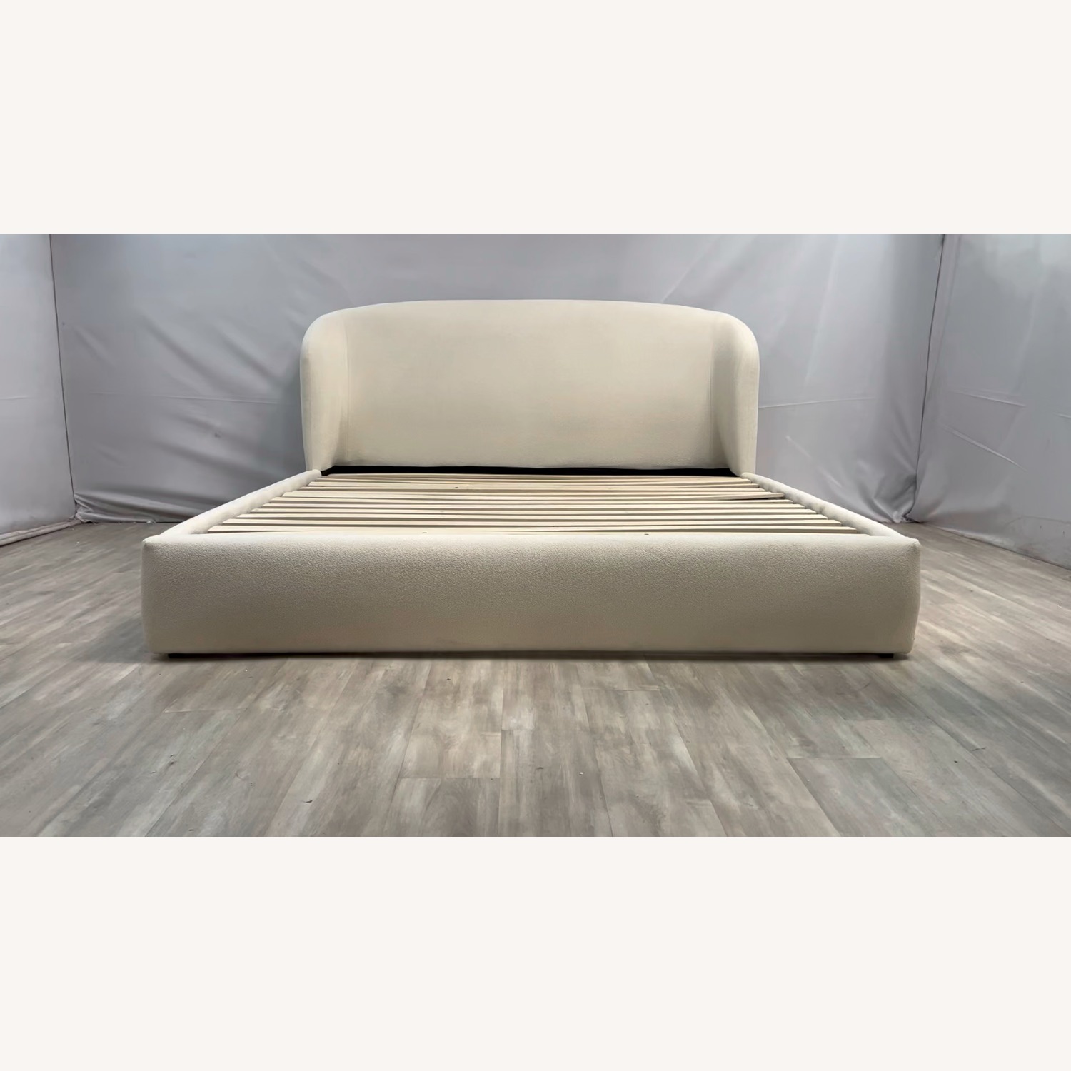 Castlery Auburn Bouclé Storage King Size Bed - image-1