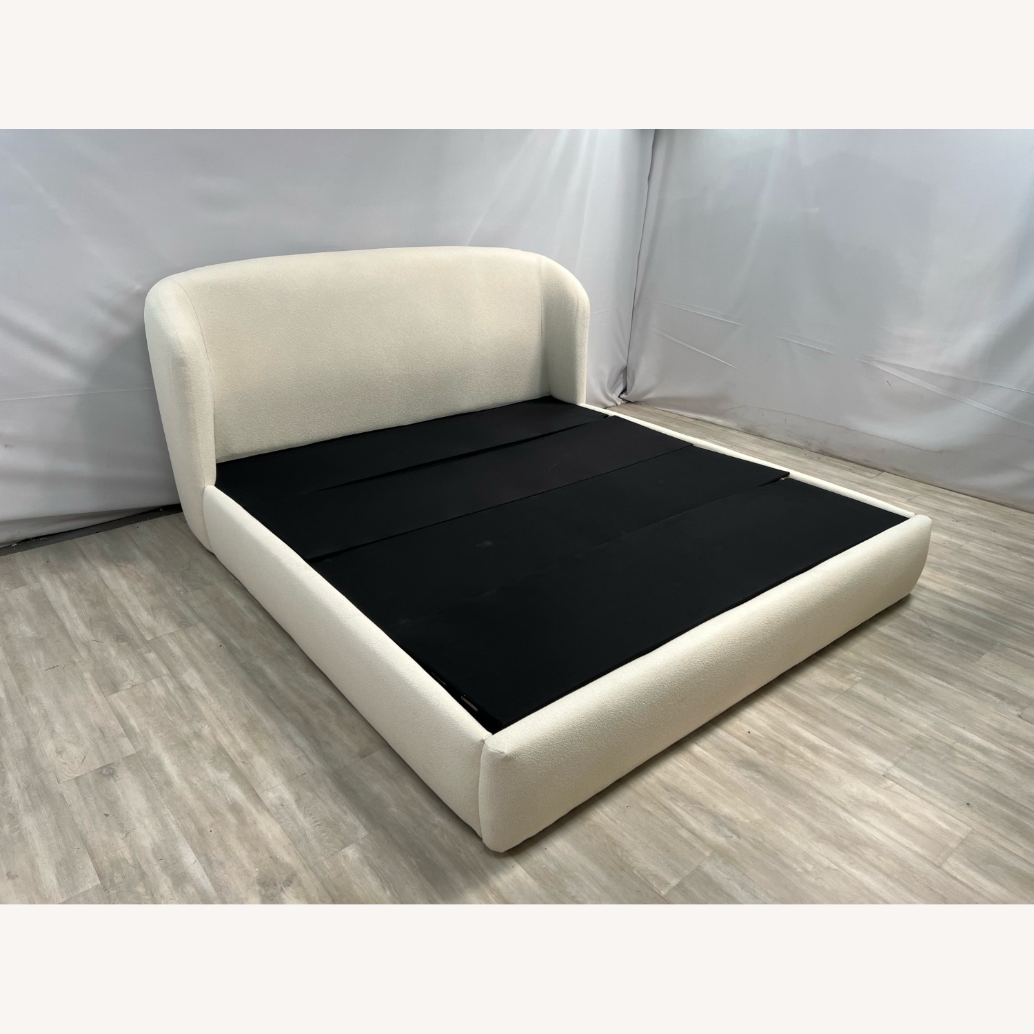 Castlery Auburn Bouclé Storage King Size Bed - image-4