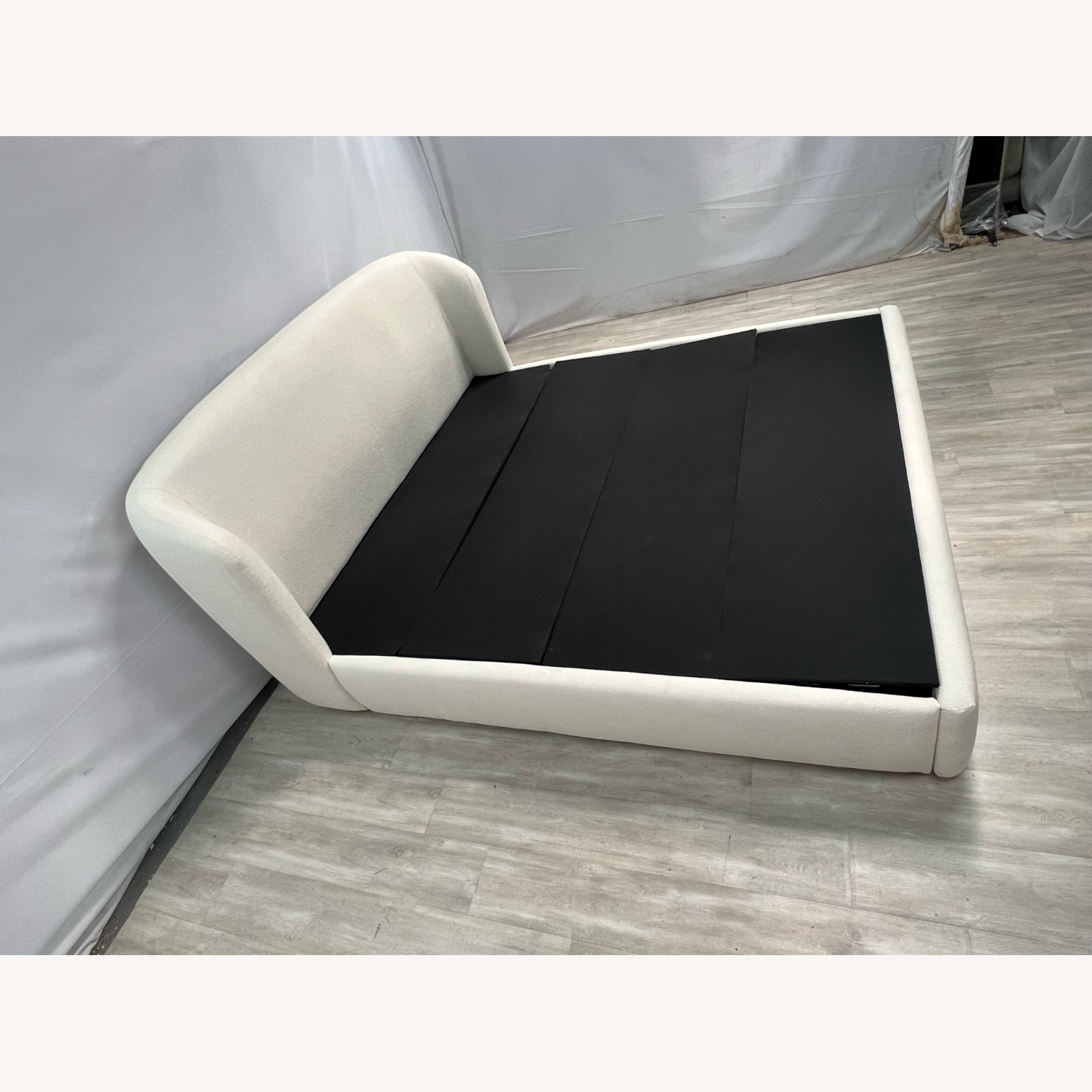 Castlery Auburn Bouclé Storage King Size Bed - image-6