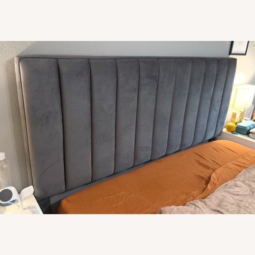 Used Pylant Upholstered Panel Headboard for sale on AptDeco