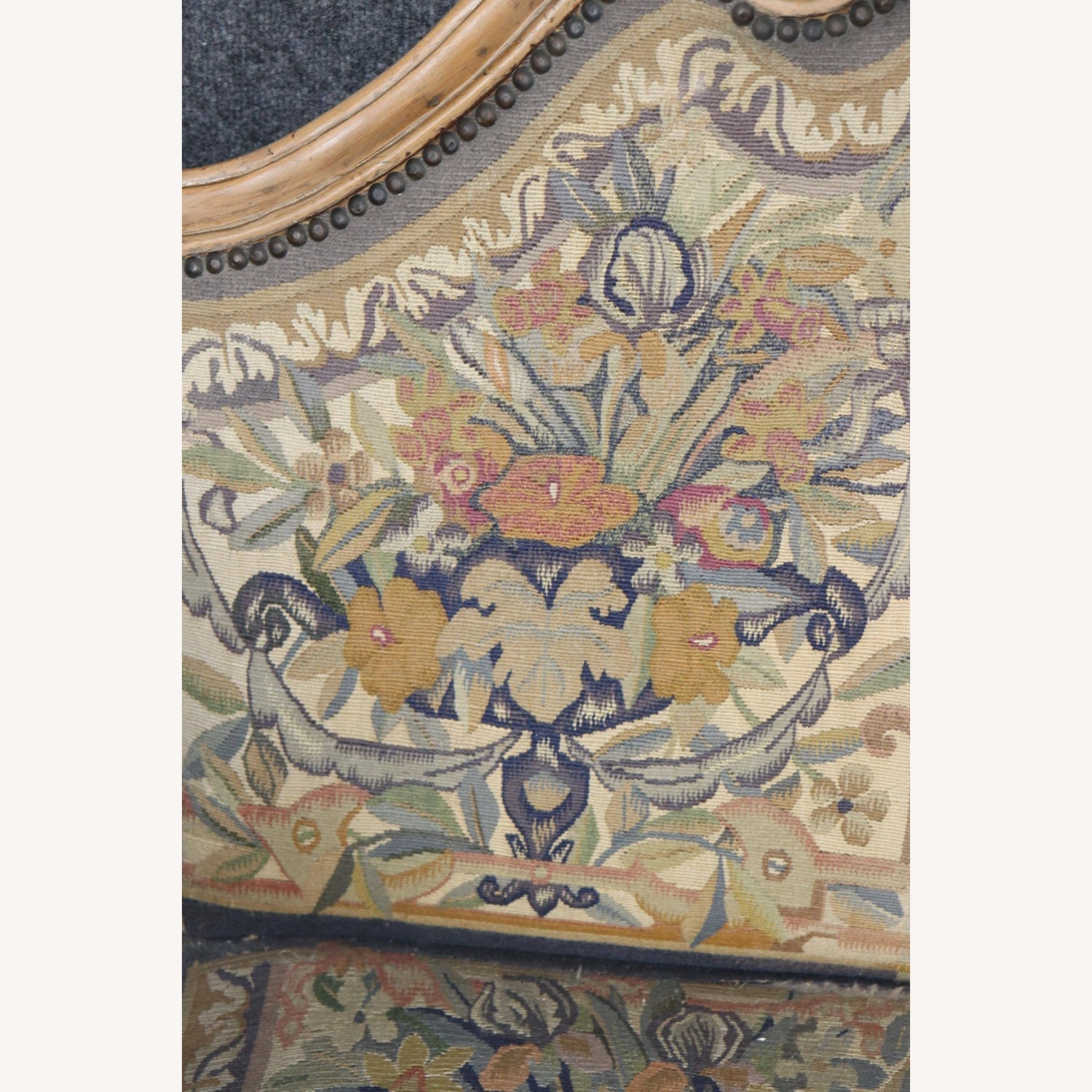 18th Century French Louis XV Needlepoint Settee  - image-4