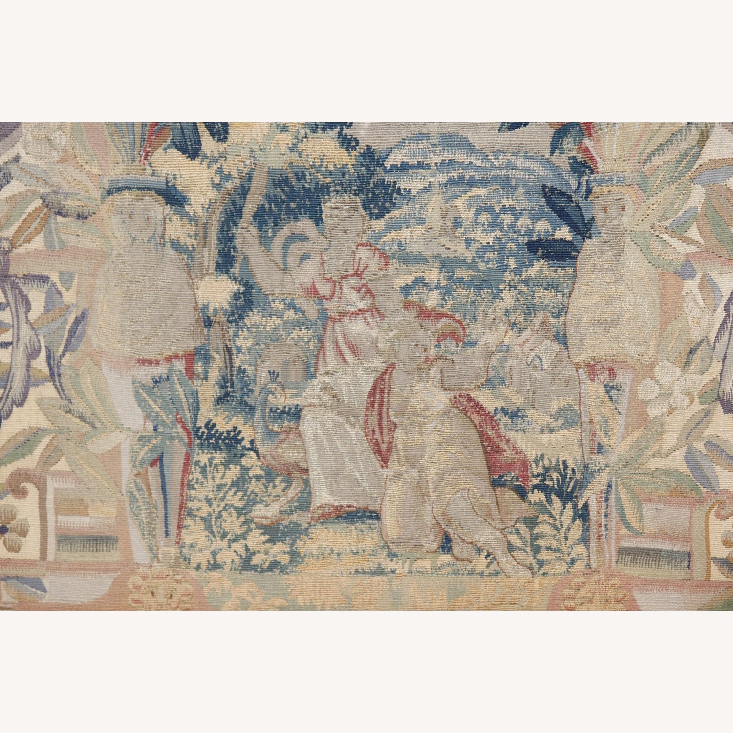 18th Century French Louis XV Needlepoint Settee  - image-5