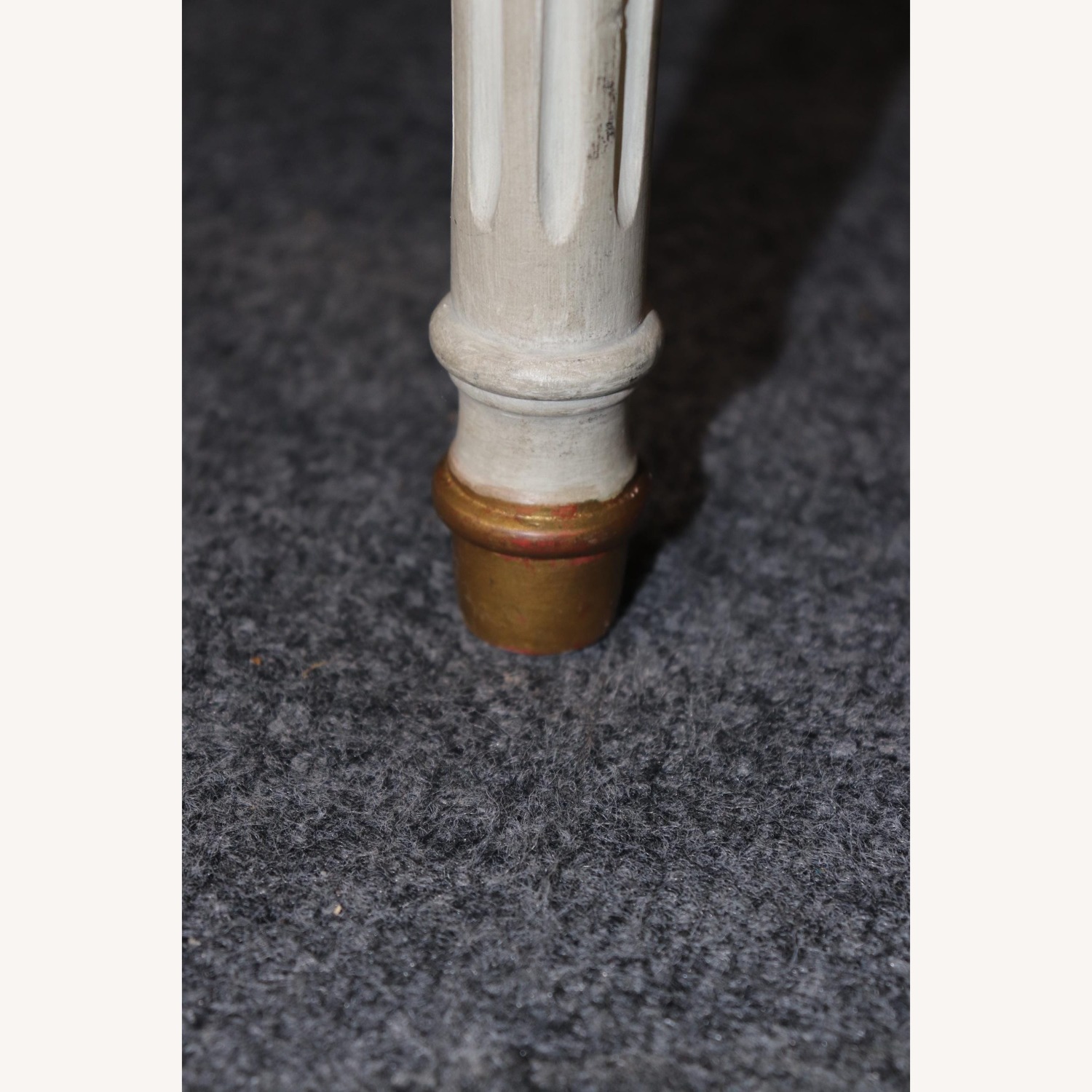 Vintage French Louis XVI Directoire Style Settee - image-1