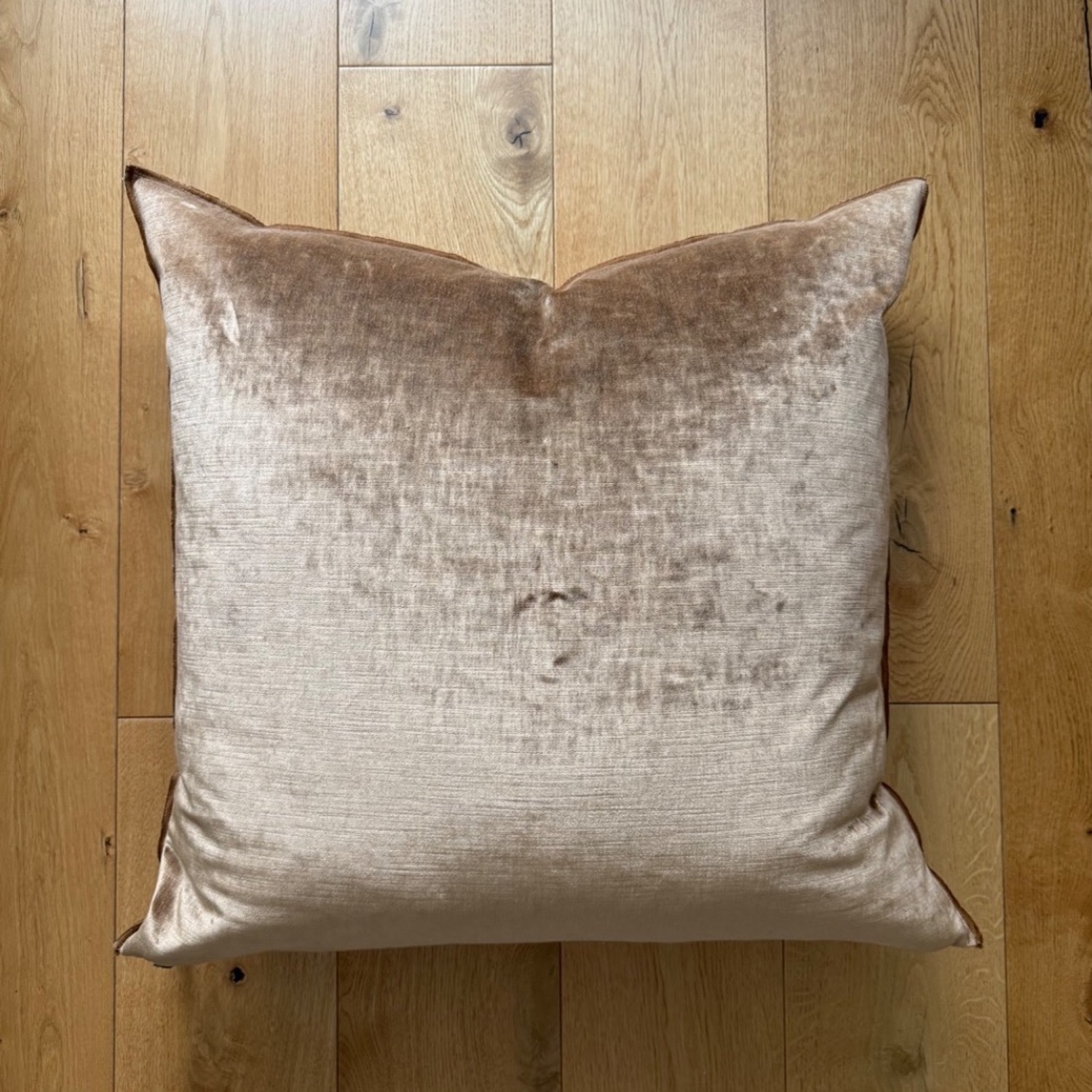 Maison de Vacances Bronze Velvet Pillow - image-1