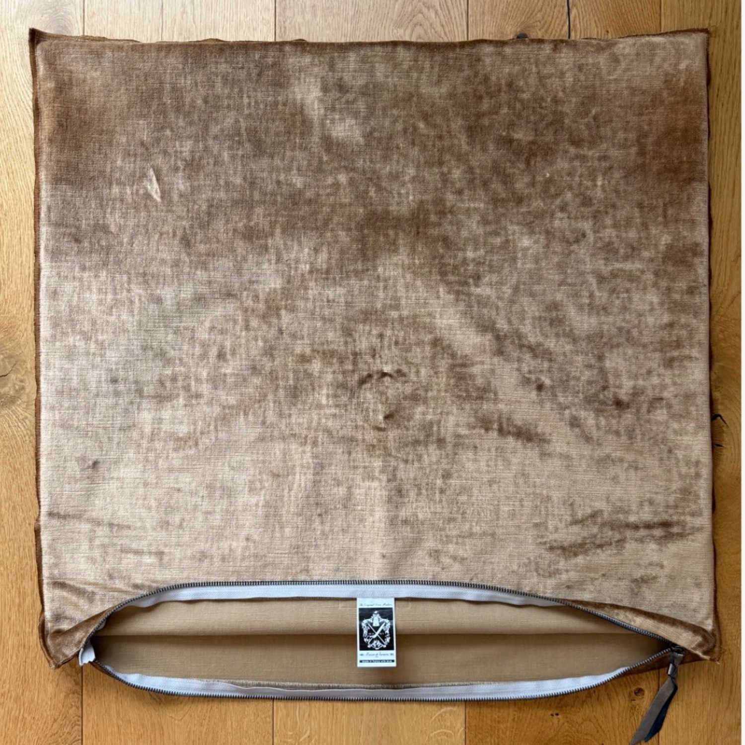 Maison de Vacances Bronze Velvet Pillow - image-2