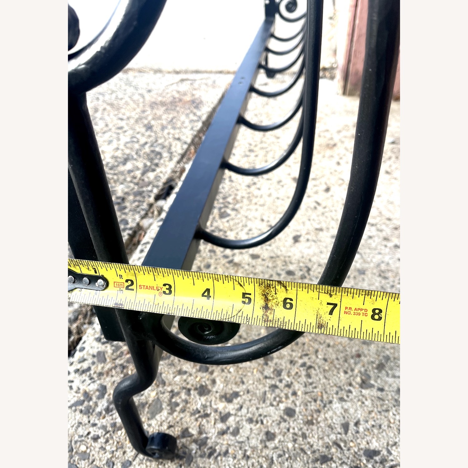 Wrought Iron Full Bed - image-5