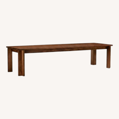 Used De La Espada Solid Walnut Dining Table for sale on AptDeco