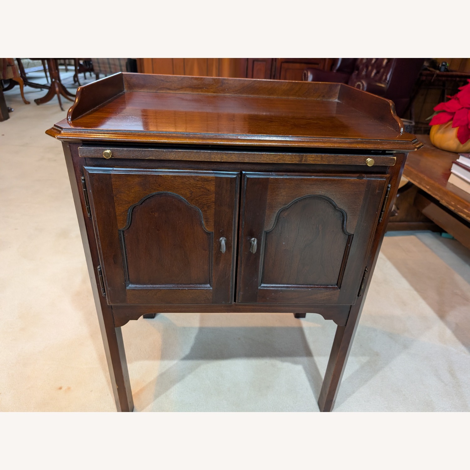 Drexel Dark Brown Wood Nightstands - image-5