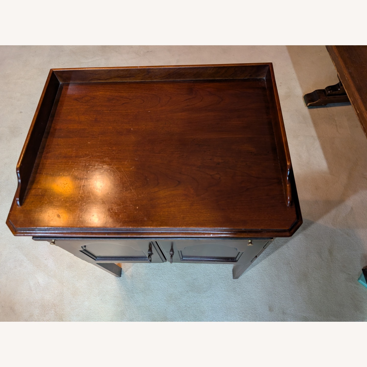 Drexel Dark Brown Wood Nightstands - image-2