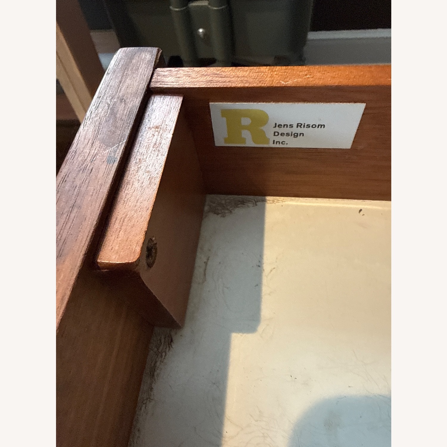 Jens Risom MCM Mid Century Walnut Executive Desk - image-9