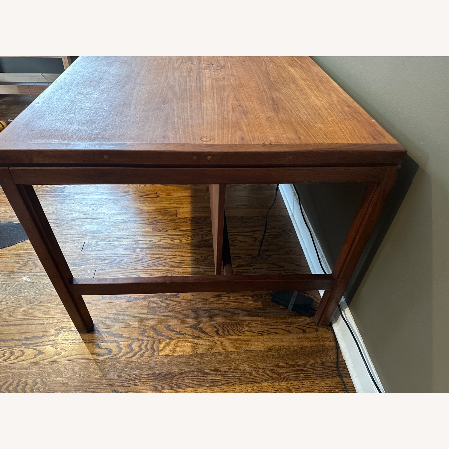 Jens Risom MCM Mid Century Walnut Executive Desk - image-7