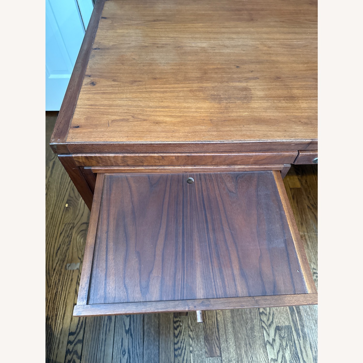 Jens Risom MCM Mid Century Walnut Executive Desk - image-4