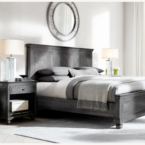 Used Restoration Hardware Annecy Queen Bed for sale on AptDeco
