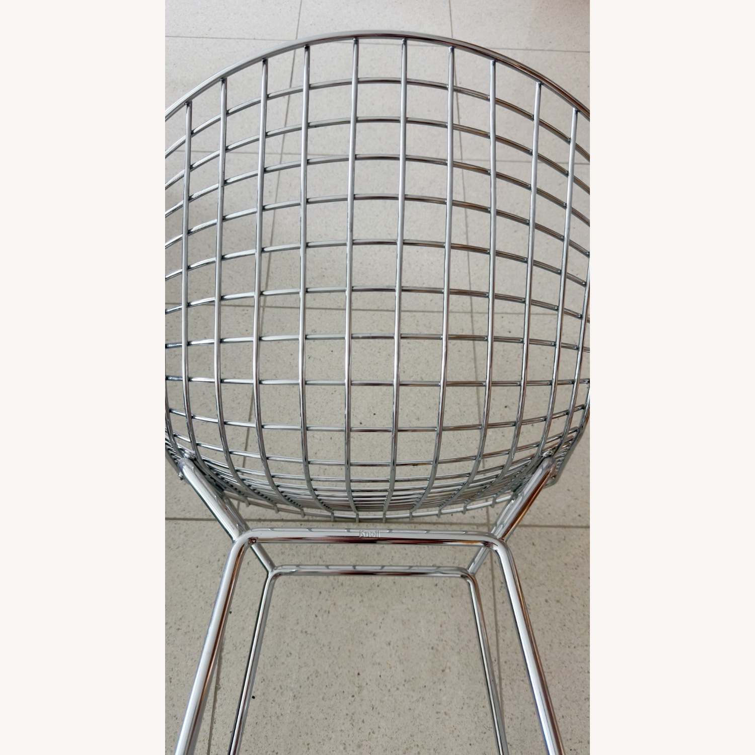 Knoll Silver Bertoia Stool Bar Height - image-5