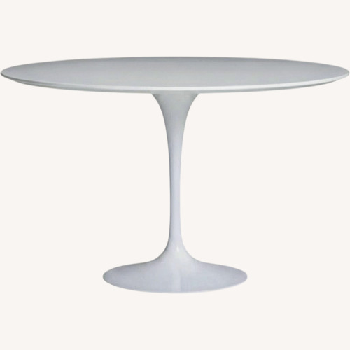 Used Knoll Saarinen White Dining Table for sale on AptDeco