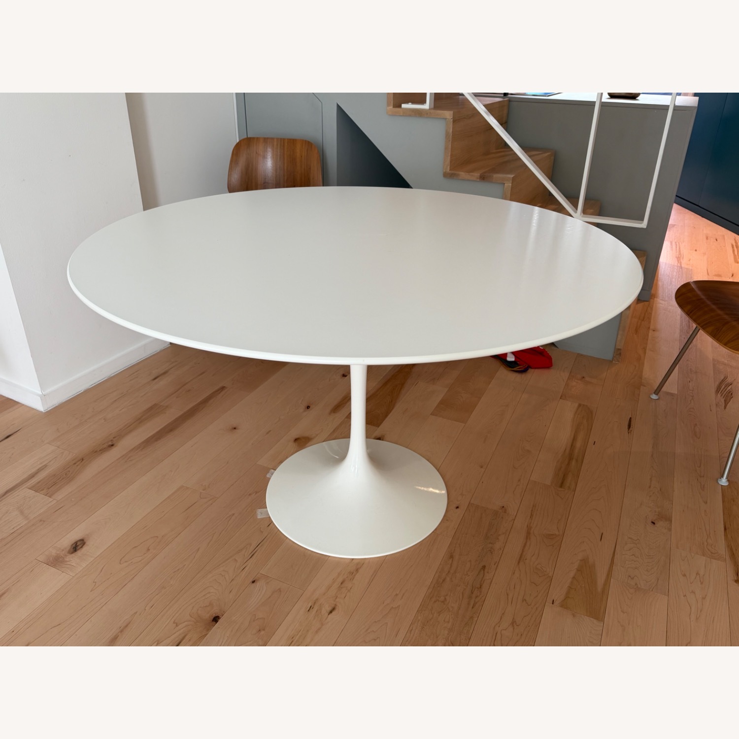 Knoll Saarinen White Dining Table - image-1