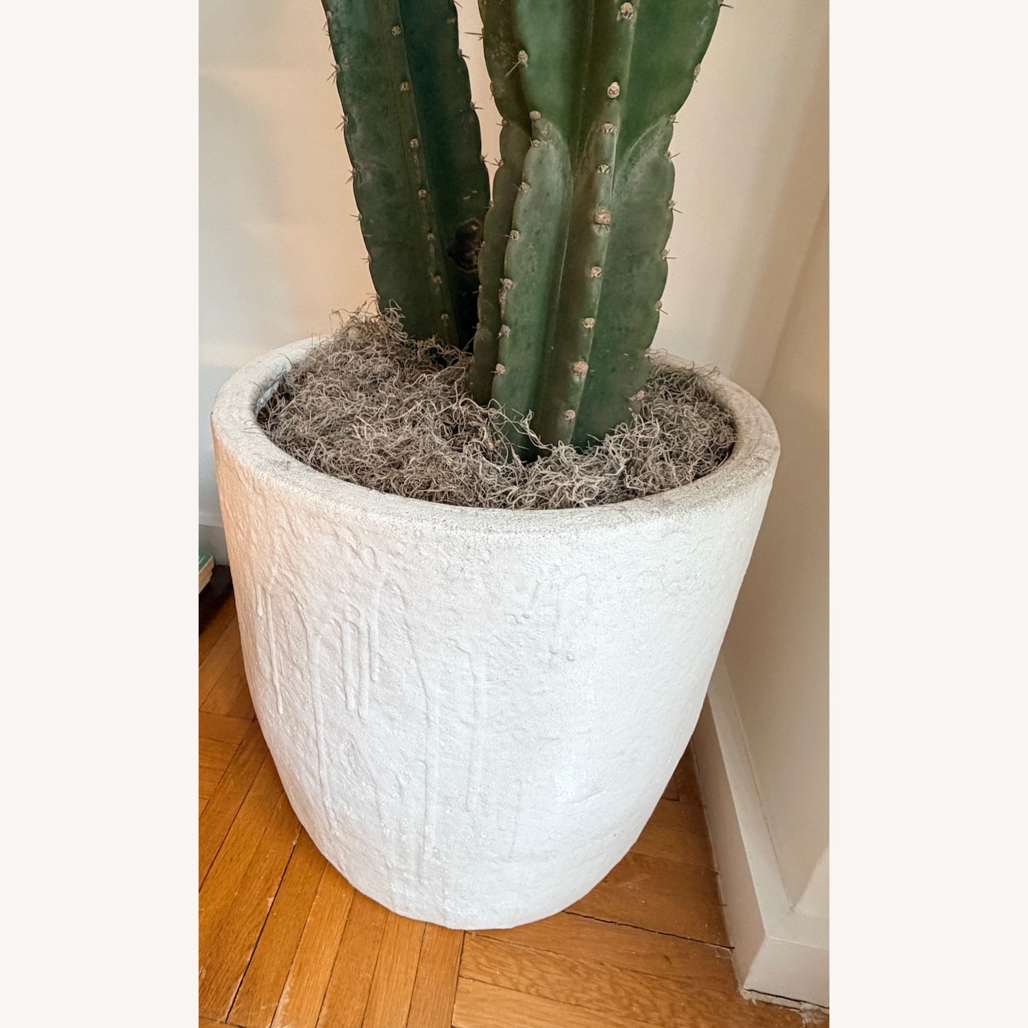 Restoration Hardware Textured Terra-Cotta Vessel - image-3