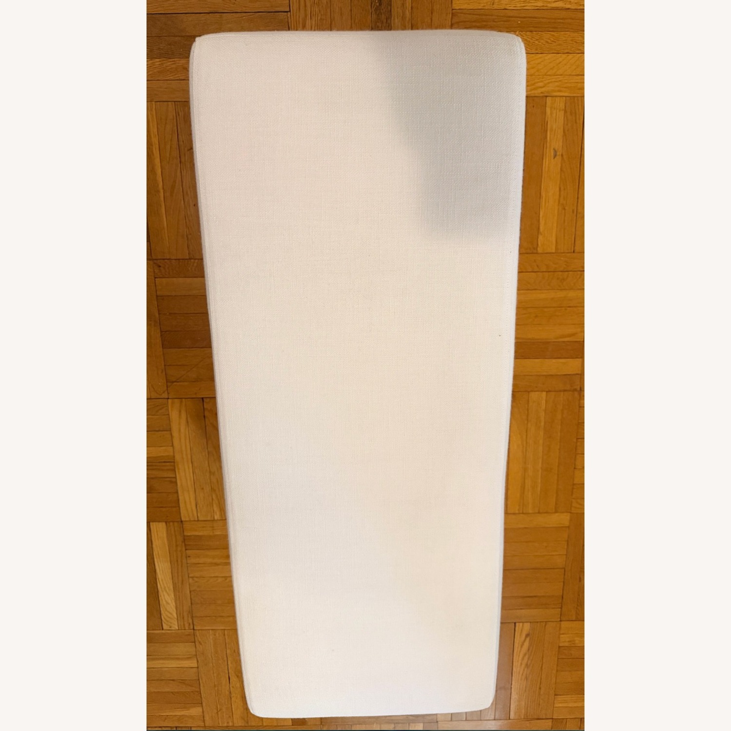 Restoration Hardware Klaus Modular Pouf - White/Ivory, 39.5" - image-3