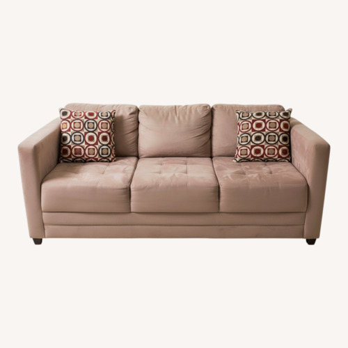 Used Wayfair Light Gray Fabric 3+ Seater Sofa for sale on AptDeco