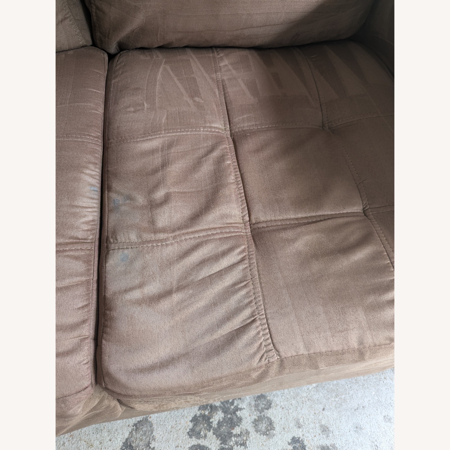 Wayfair Light Gray Fabric 3+ Seater Sofa - image-3
