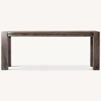 Restoration Hardware Reclaimed Oak Parsons Console Table - 60"