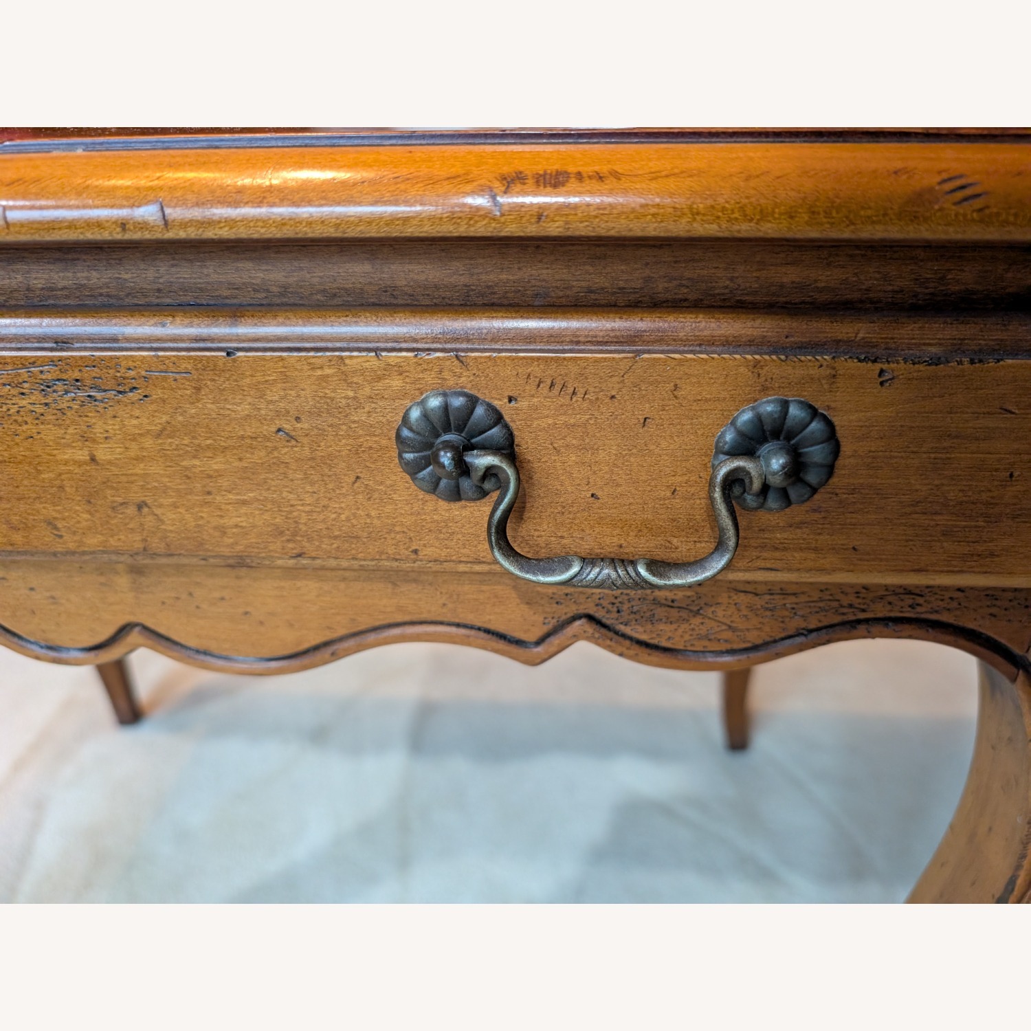 Herendon Natural Wood Side Table - image-4