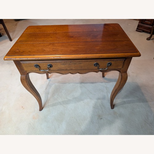 Used Herendon Natural Wood Side Table for sale on AptDeco
