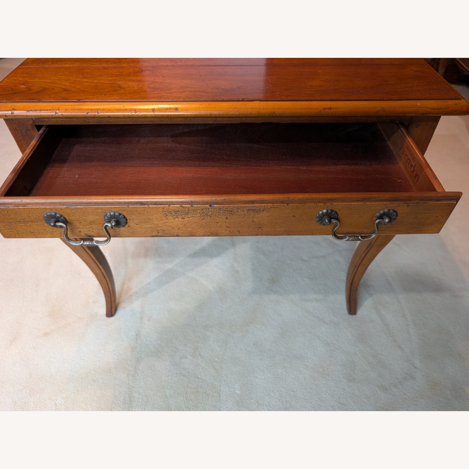 Herendon Natural Wood Side Table - image-7