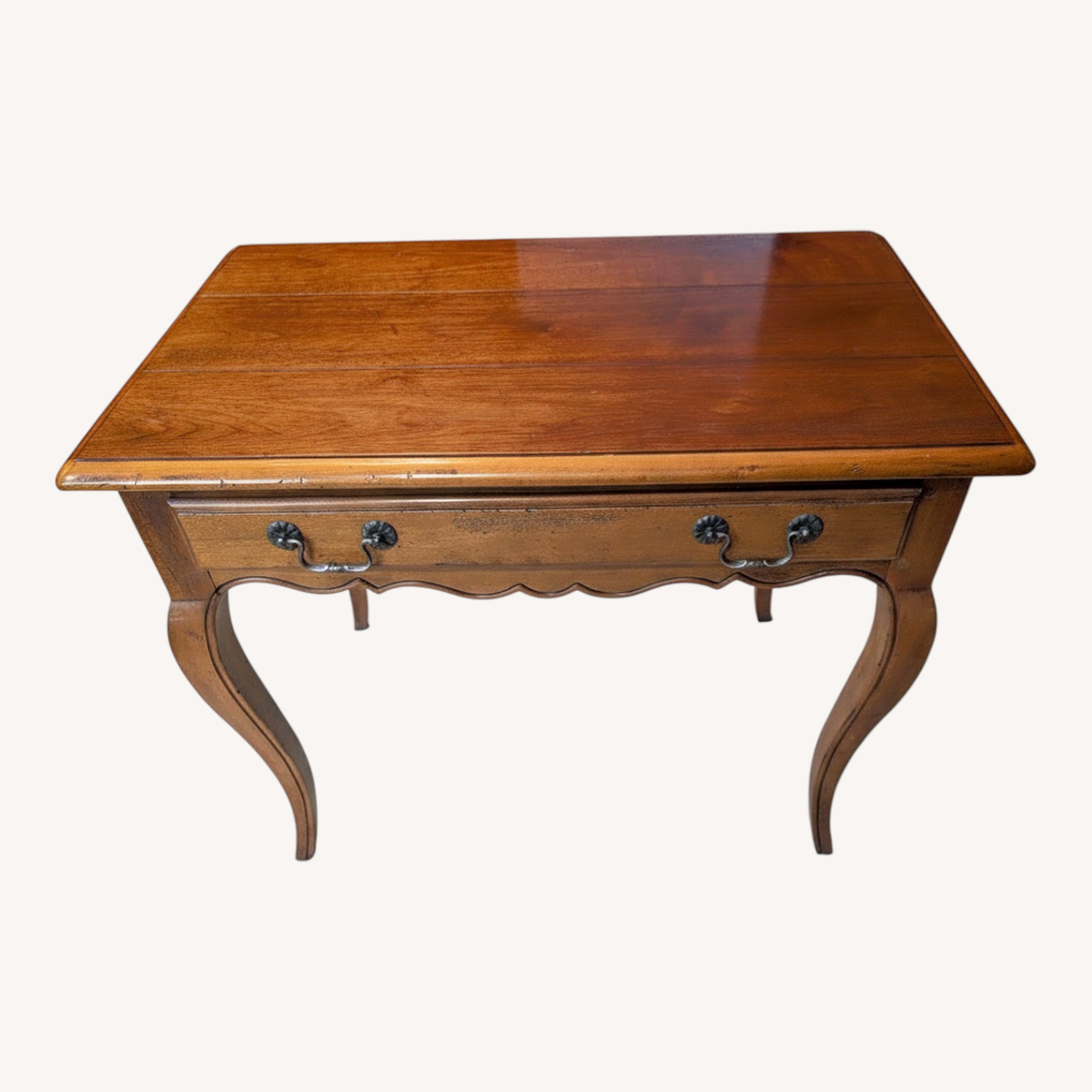 Herendon Natural Wood Side Table - image-0