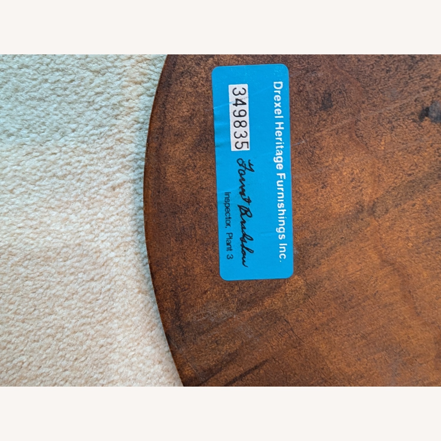 Drexel Drexel Heritage Natural Wood Side Table - image-1