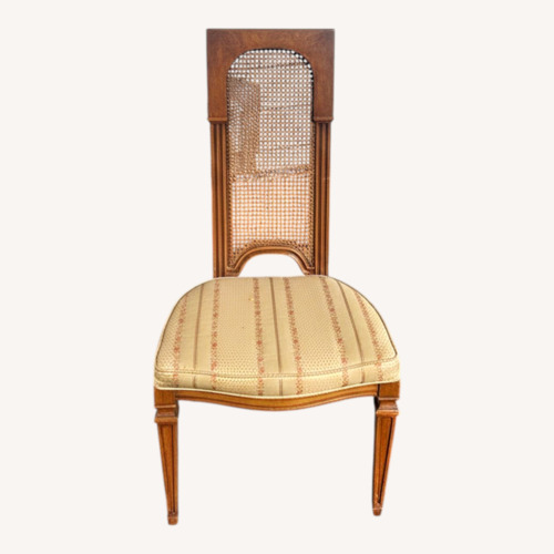 Used Antique Canned Back Dining Chairs for sale on AptDeco