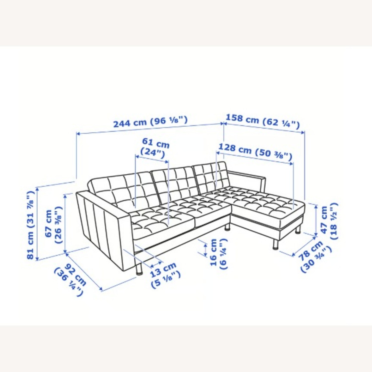 IKEA Morabo Sectional - image-2